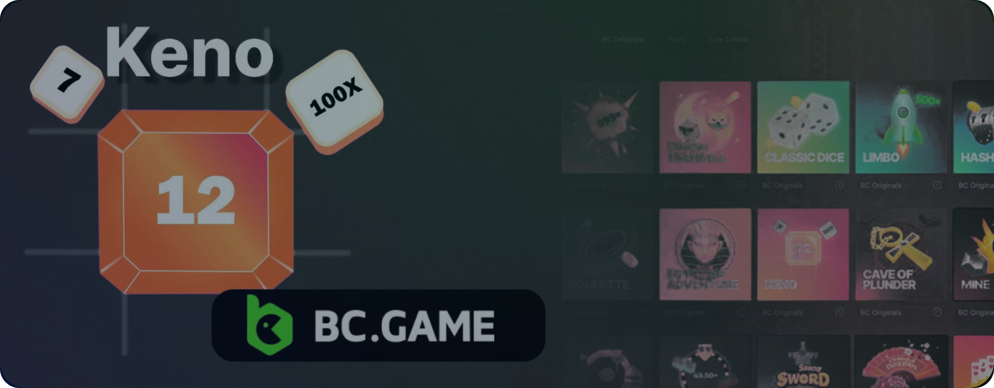 Keno Variants Available on BC.Game